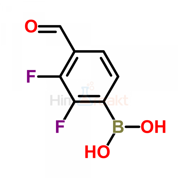 2,3-Дифтор-4-формилфенилборная кислота
