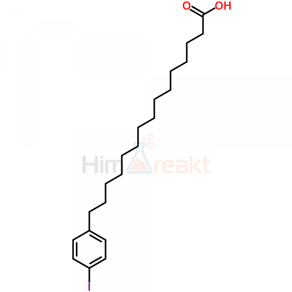 15-(4-Йодофенил)-пентадеканкарбоновая кислота