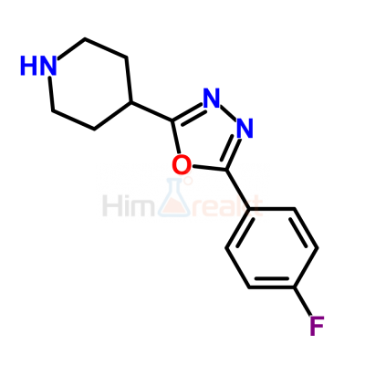 4-[5-(4-Фторфенил)-1,3,4-оксадиазол-2-ил]пиперидин