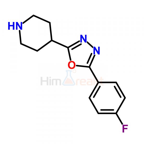 4-[5-(4-Фторфенил)-1,3,4-оксадиазол-2-ил]пиперидин