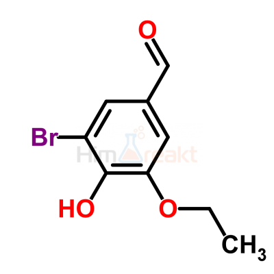 3-Бром-5-этокси-4-гидроксибензальдегид