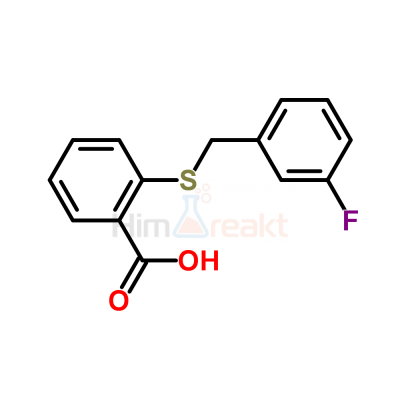 2-[(3-Фторбензил)сульфанил]бензолкарбоновая кислота
