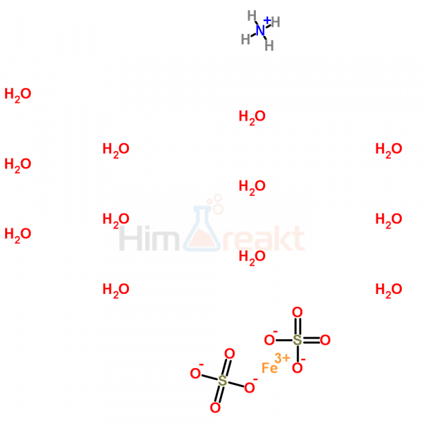 Аммоний железо(III) сульфат додекагидрат