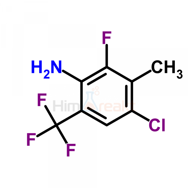 4-Хлор-2-фтор-3-метил-6-(трифторметил)анилин