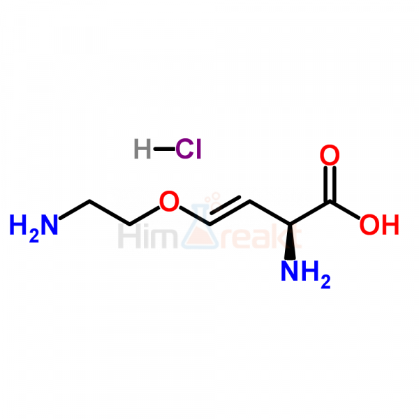 (S)-транс-2-амино-4-(2-аминоэтокси)-3-бутеновая кислота гидрохлорид
