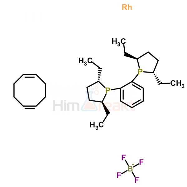 1,2-Бис[(2s,5s)-2,5-диэтилфосфолано]бензол(1,5-циклооктадиен)родий(I) тетрафторборат