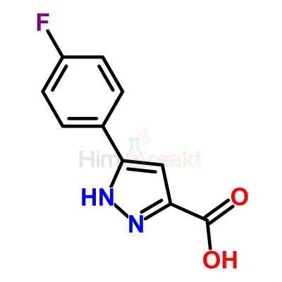 3-(4-Фторфенил)-1h-пиразол-5-карбоновая кислота