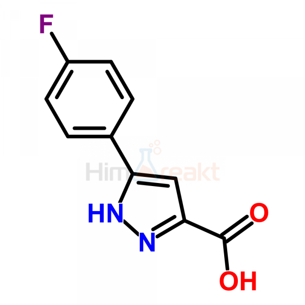 3-(4-Фторфенил)-1h-пиразол-5-карбоновая кислота
