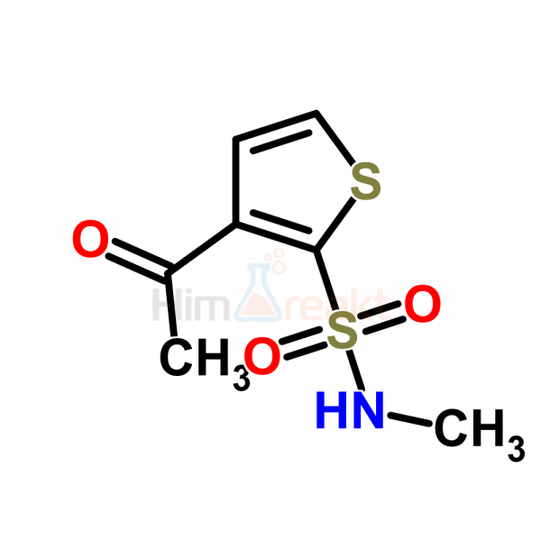 3-Ацетил-2-(метиламиносульфонил)тиофен