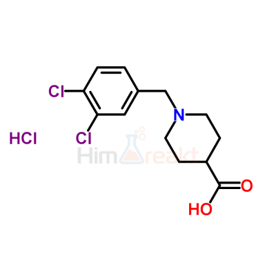 1-(3,4-Дихлорбензил)-4-пиперидинкарбоновая кислота гидрохлорид