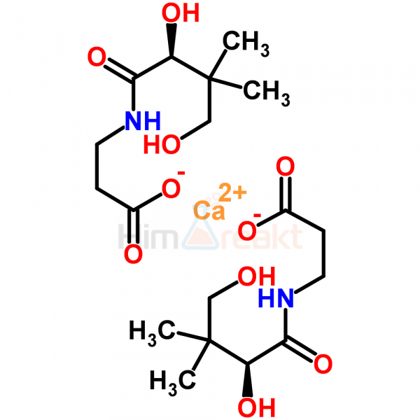 D-пантотеновая кислота кальций соль гидрат