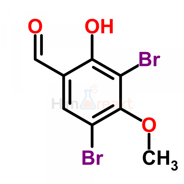 3,5-Дибром-2-гидрокси-4-метоксибензальдегид