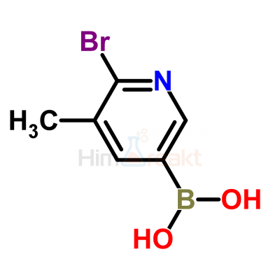 2-Бром-3-метилпиридин-5-борная кислота