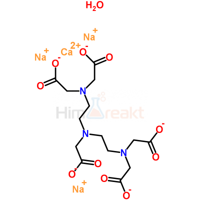 Диэтилентриамин-пентауксусная кислота кальций тринатриевая соль гидрат