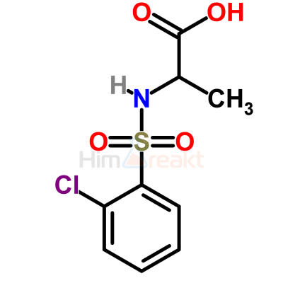 2-{[(2-Хлорфенил)сульфонил]амино}пропановая кислота