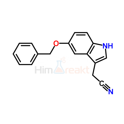 (5-Бензилоксииндол-3-ил)ацетонитрил