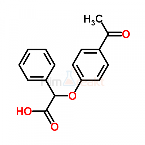 2-(4-Ацетилфенокси)-2-фенилуксусная кислота