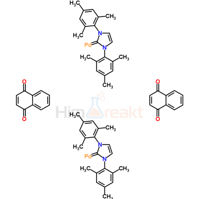 1,3-Бис(2,4,6-триметилфенил)имидазол-2-илиден (1,4-нафтохинон)палладий(0) димер