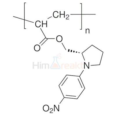 Поли [[(S)-1-(4-нитрофенил)-2-пирролидинметил]акрилат]