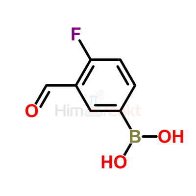 4-Фтор-3-формилфенилборная кислота