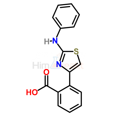 2-(2-Анилино-1,3-тиазол-4-ил)бензолкарбоновая кислота