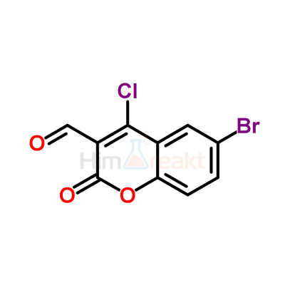 6-Бром-4-хлор-3-формилкоумарин