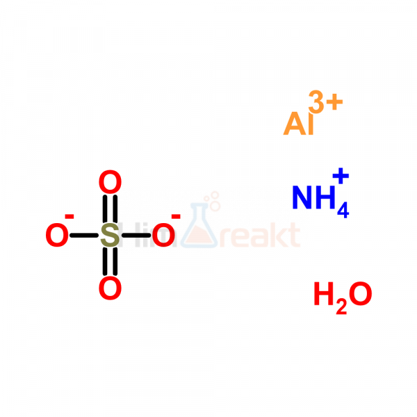 Аммоний алюминий сульфат додекагидрат