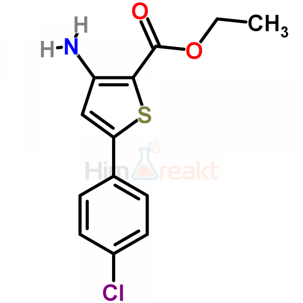 Этил 3-амино-5-(4-хлорфенил)тиофен-2-карбоксилат