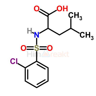 2-{[(2-Хлорфенил)сульфонил]амино}-4-метилпентановая кислота