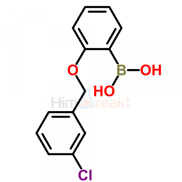 2-(3'-Хлорбензилокси)фенилборная кислота