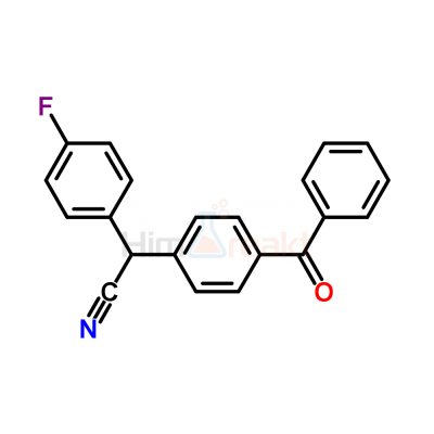 2-(4-Бензоилфенил)-2-(4-фторфенил)ацетонитрил
