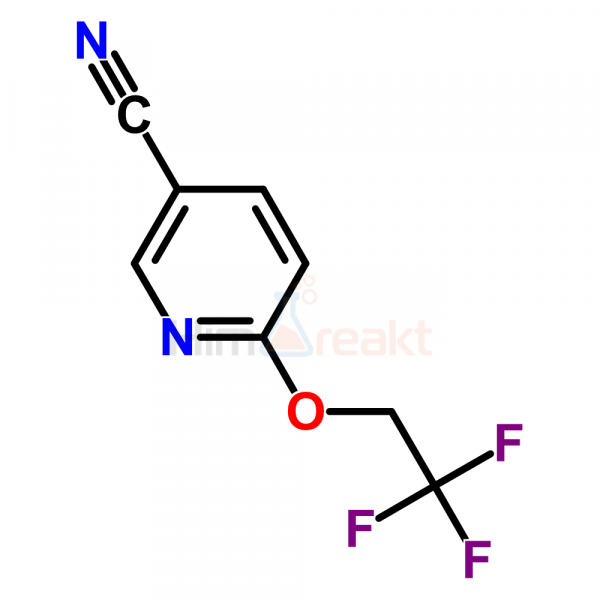 6-(2,2,2-Трифторэтокси)пиридин-3-карбонитрил
