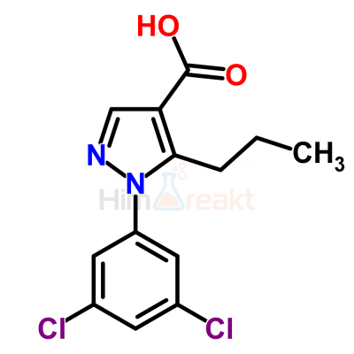 1-(3,5-Дихлорфенил)-5-пропил-1H-пиразол-4-карбоновая кислота