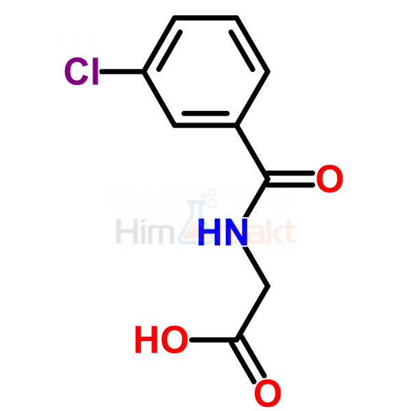 2-[(3-Хлорбензоил)амино]уксусная кислота