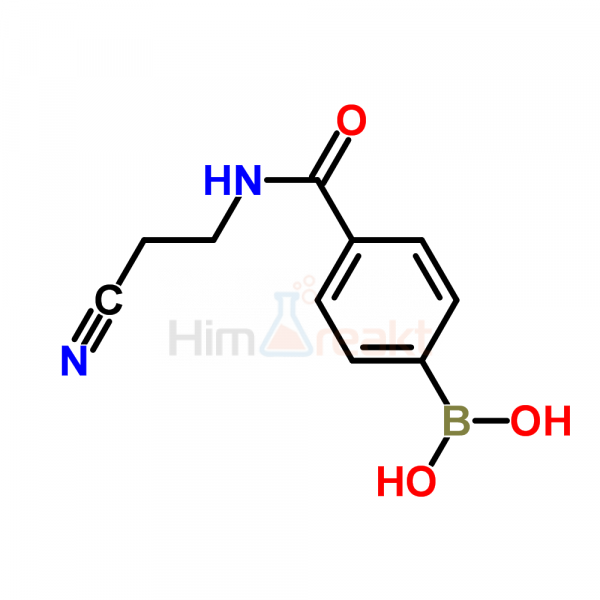 4-(2-Цианоэтиламинокарбонил)фенилборная кислота