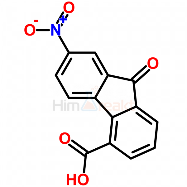 7-Нитро-9-оксо-4-фторидкарбоновая кислота
