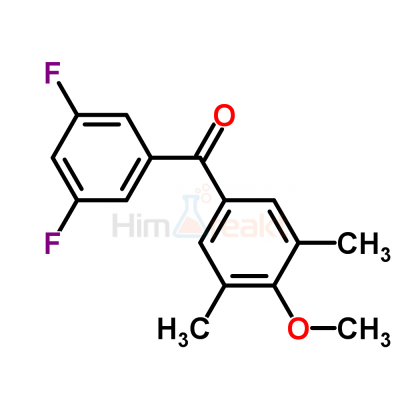 3,5-Дифтор-3',5'-диметил-4'-метоксибензофенон