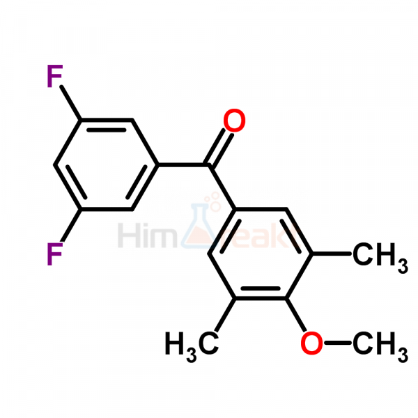 3,5-Дифтор-3',5'-диметил-4'-метоксибензофенон