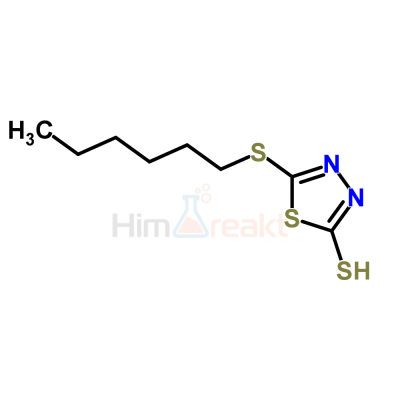 2-N-гексилтио-1,3,4-тиадиазол-5-тиол