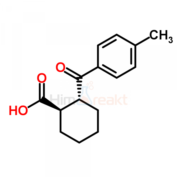 Транс-2-(4-метилбензоил)циклогексан-1-карбоновая кислота