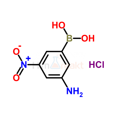 (3-Амино-5-нитрофенил)борная кислота гидрохлорид соль