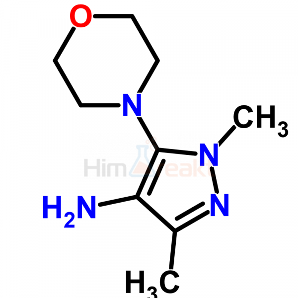4-Амино-1,3-диметил-5-(морфолино-4-ил)-пиразол