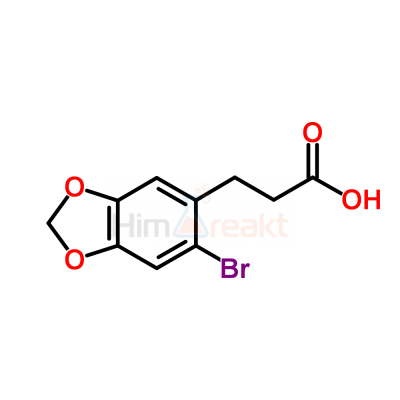 3-(2-Бром-4,5-метилендиоксифенил)пропионовая кислота