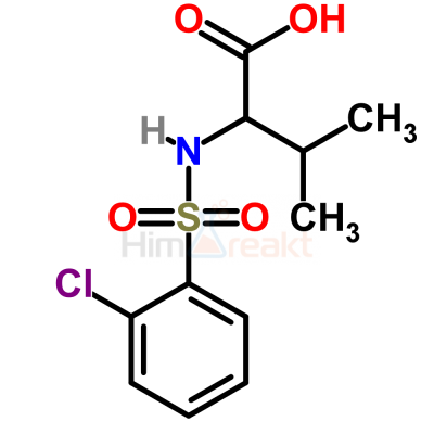 2-{[(2-Хлорфенил)сульфонил]амино}-3-метилбутановая кислота