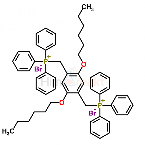 [[2,5-Бис(гексилокси)-1,4-фенилен]бис(метилен)]бис[трифенилфосфония бромид]