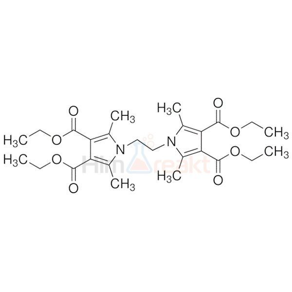 Тетраэтил 1,1'-этиленбис(2,5-диметил-1h-пиррол-3,4-дикарбоксилат)