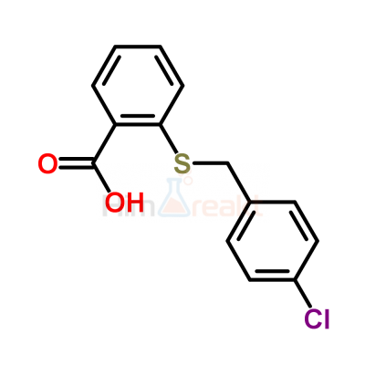 2-[(4-Хлорбензил)сульфанил]бензолкарбоновая кислота