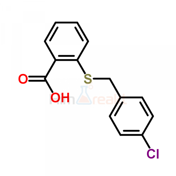 2-[(4-Хлорбензил)сульфанил]бензолкарбоновая кислота