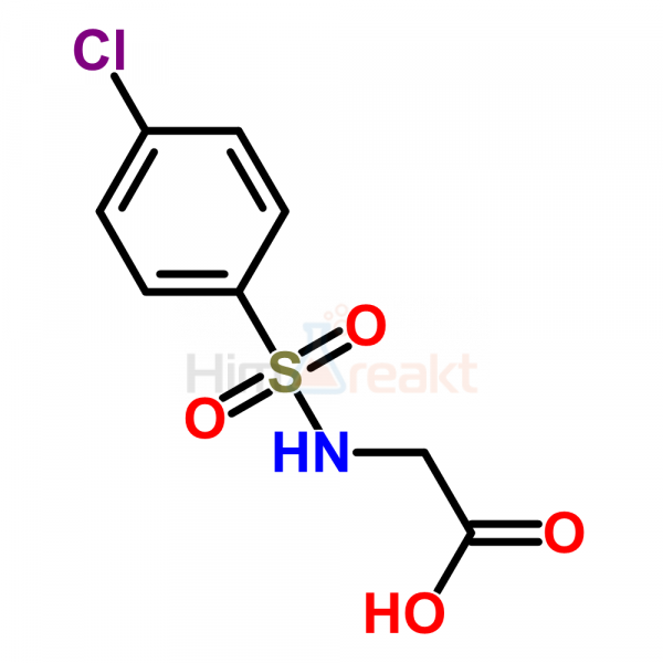 2-{[(4-Хлорфенил)сульфонил]амино}уксусная кислота