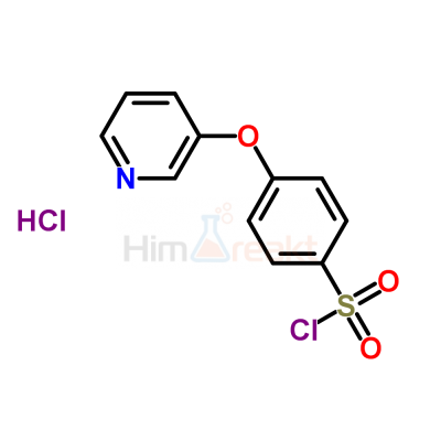 4-(Пиридин-3-илокси)бензолсульфонил хлорид гидрохлорид